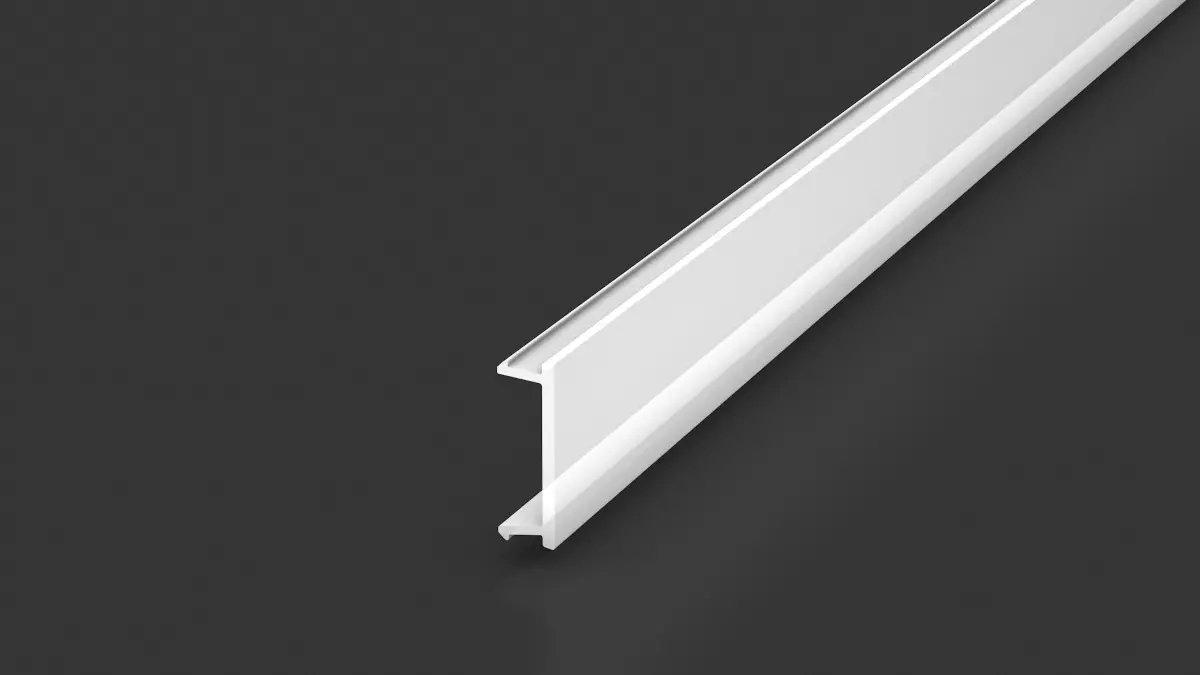 LED-Diffusor für Treppenkantenprofil - 2,50m