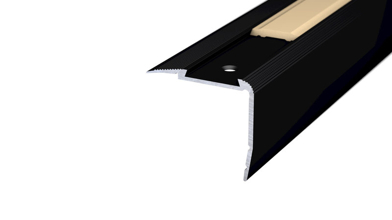 Prinz Kombi-Profil 54 x 49,2 mm - Nr. 194 - Schwarz RAL 9005 - 500 cm