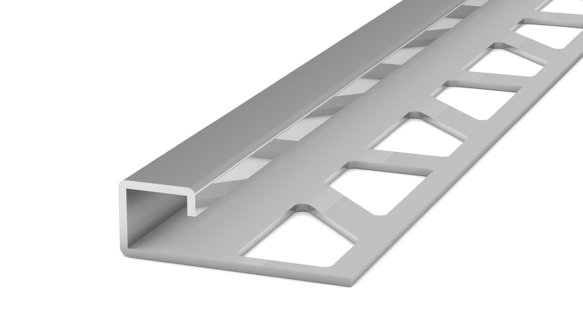 Prinz Vierkantprofil 8 mm - Nr. 757 - Edelstahl glänzend - 250 cm