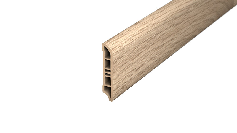 Prinz Cellpro 60  Sockelleiste mit Kammern, PVC - Nr. 813 - Desert oak -  240 cm