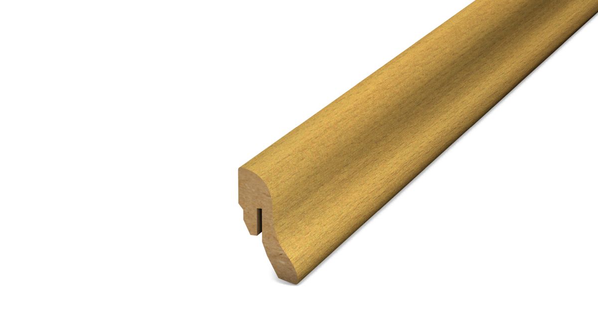 Prinz MDF-Sockelleiste 22 x 40 mm - Nr. 833 - Buche Royal - 250 cm