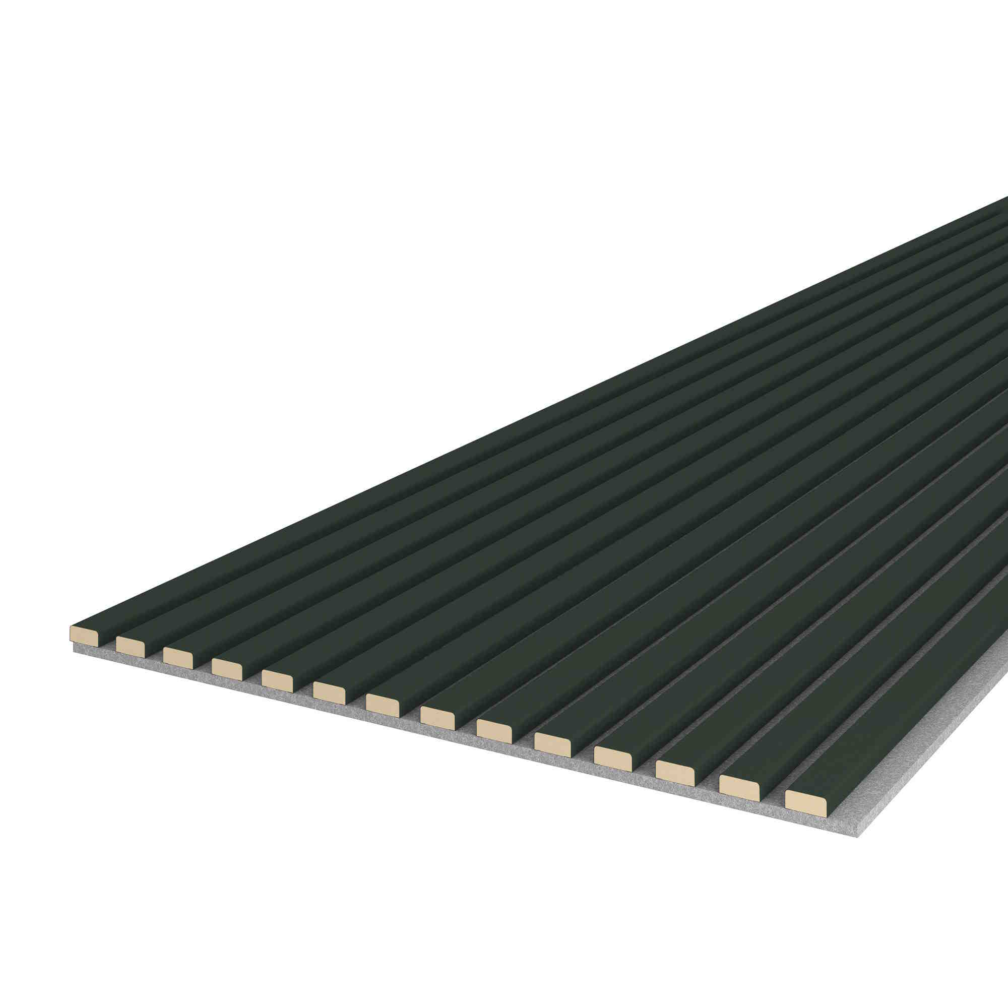 Akustikpaneel 2400 x 600 mm Forest - Akustikfilz Grau - Wandverkleidung Akustikpaneel 2400 x 600 mm Forest - Akustikfilz Grau - Wandverkleidung