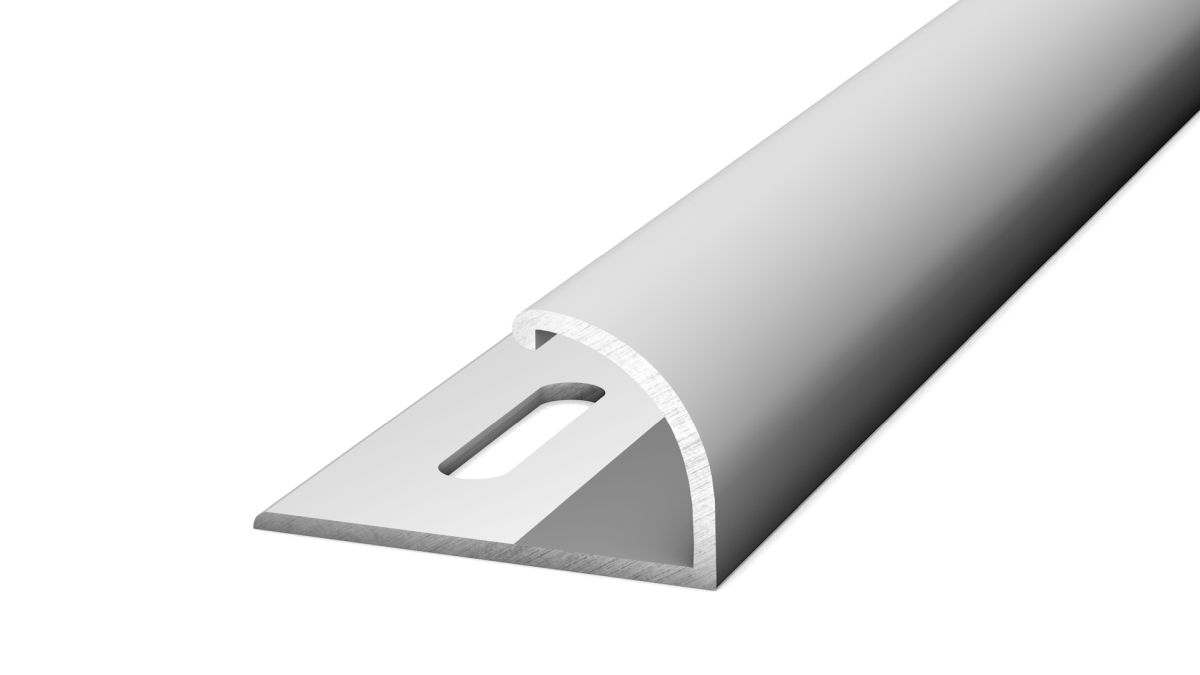 Prinz Abschlussprofil 25 x 13,2 mm - Nr. 140 - Silber - 270 cm