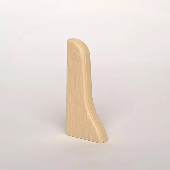 Abschluß links für Basic-Flexleiste Ahorn