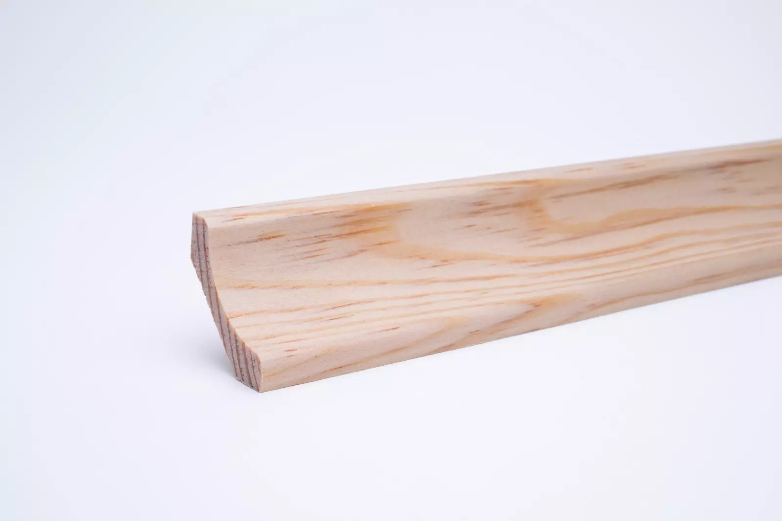 Hohlkehlleiste Massivholz 22 x 22mm Kiefer Geölt