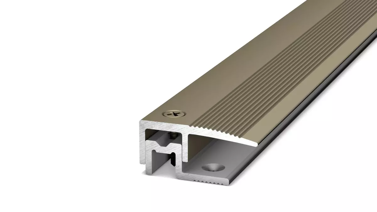 Abschlussprofil Edelstahl matt - 2,70 m